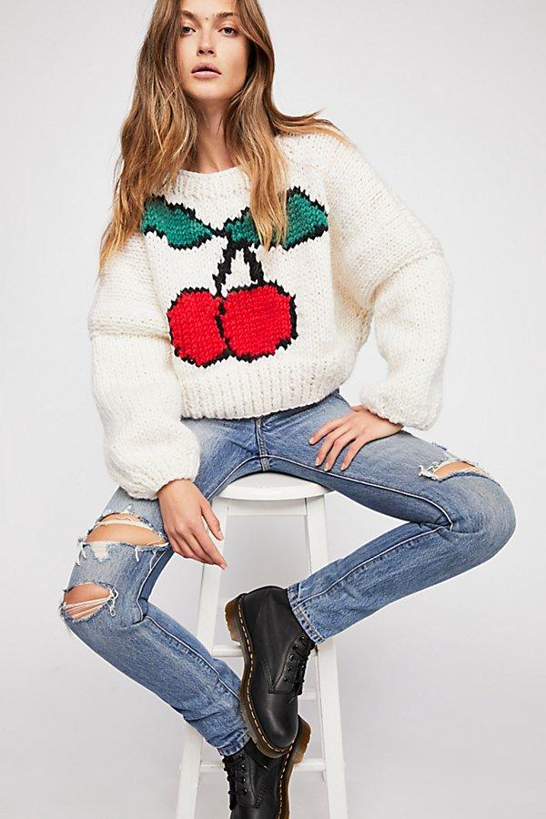 Cherry Pullover Sweater By Gogo At Free People
